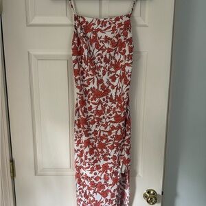 Hello Molly Red and White Slip Dress for Weddings